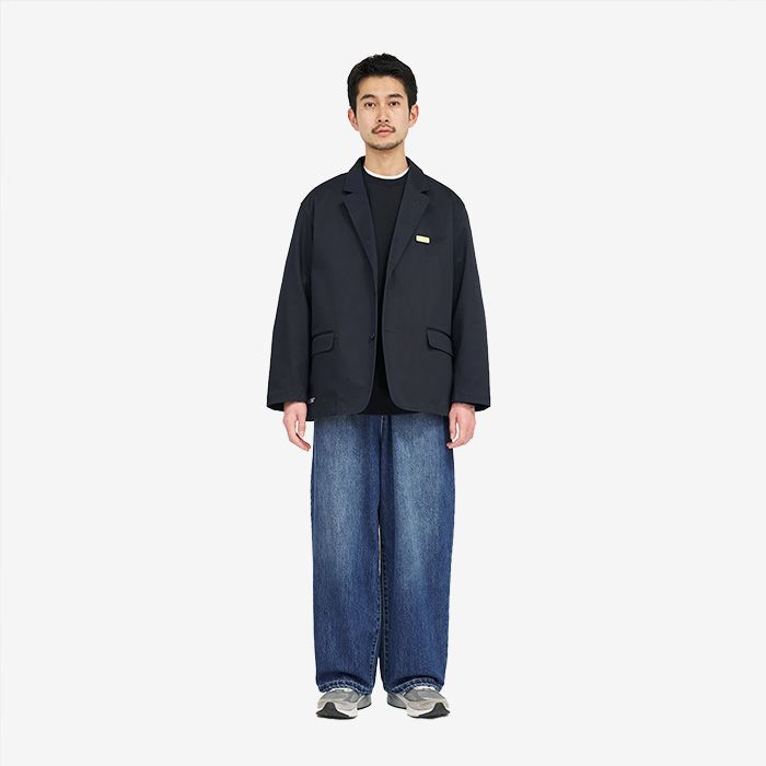 CORPORATE DENIM EASY PANTS / DARK WASH