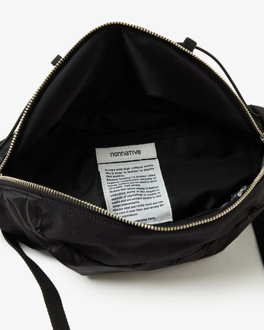DWELLER HIP PACK NYLON OXFORD / BLACK