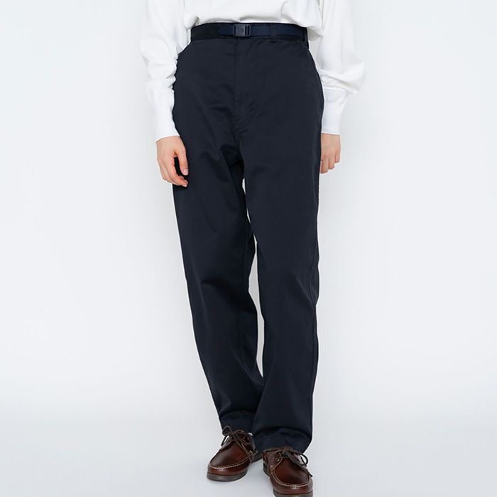Chino Wide Tapered Field Pants / K(Black)