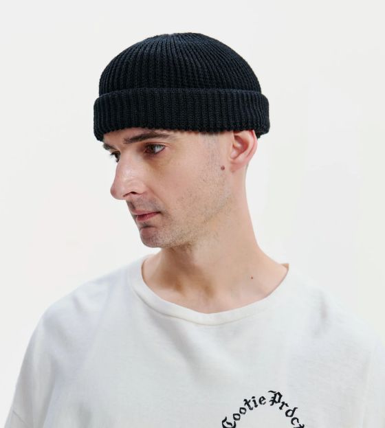 Linen Watch Cap / BLACK /  ビーニー / CTE-26S502