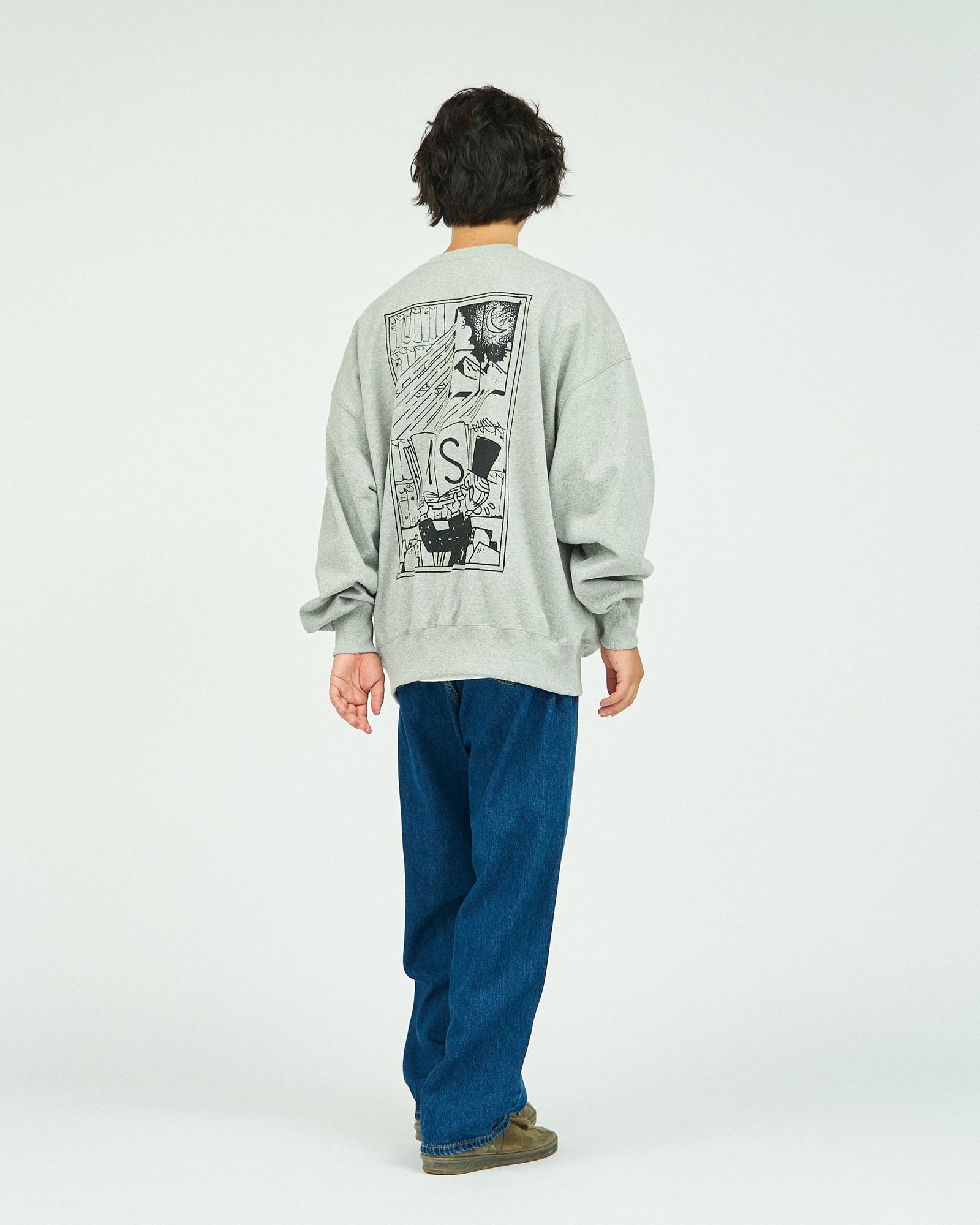 CORPORATE DENIM FIVE POCKET PANTS (FADE INDIGO) / FADE INDIGO