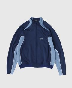 OG LOGO TRACK JACKET / Navy x Grey
