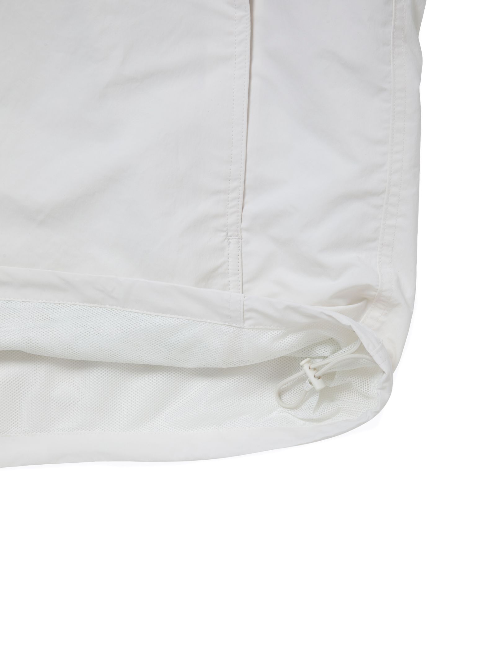 Polyester Taffeta Anorak Hoodie / OFF IVORY /  アノラックジャケット