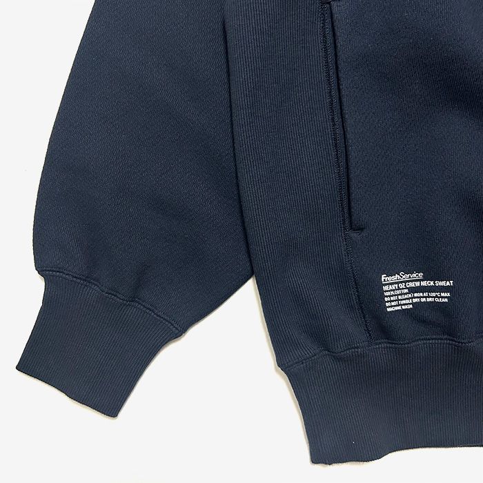HEAVY OZ CREW NECK SWEAT / NAVY
