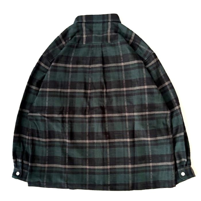VANNING PLAID LS SHIRT / GREEN