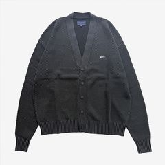 NURSE KNIT CARDIGAN PIGMNET DYE / BLACK