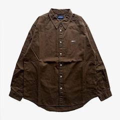 PALM TWILL LS SHIRT / BROWN
