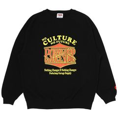 WAVE LOGO SWEAT / BLACK / プリントスウェット