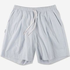 COTTON BAGGY SHORTS  | SAX