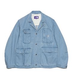 Denim Stroll Field Jacket / IB(Indigo Bleach)