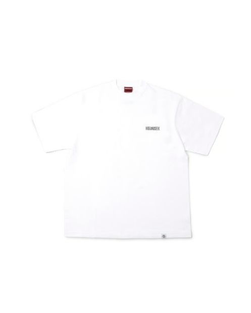 HAS Logo S/S Tee (Back BigSilhouette) / WHT / プリントティーシャツ
