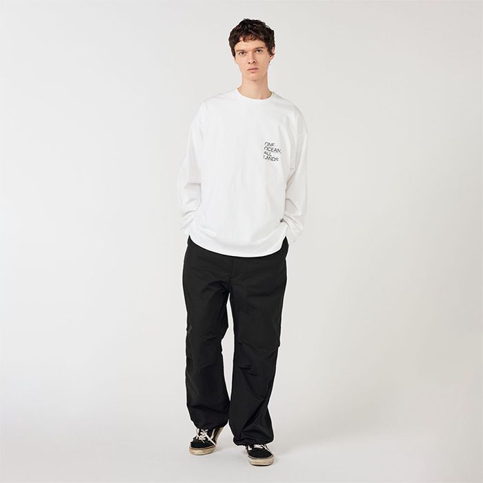 Nylon Twill Deck Pants / K(Black)