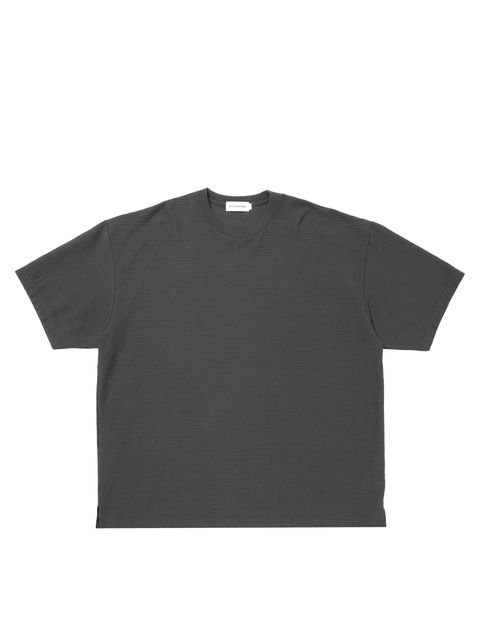 Bumpy Border Jersey S/S Tee / BLACK /  ボーダーティーシャツ