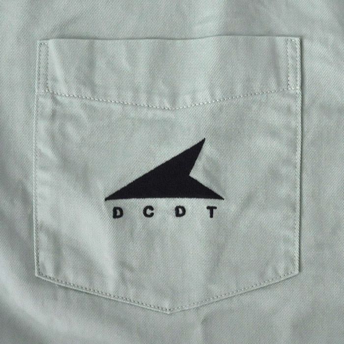 DESCENDANT - KENNEDY'S TWILL LS SHIRT / GREEN | Stripe