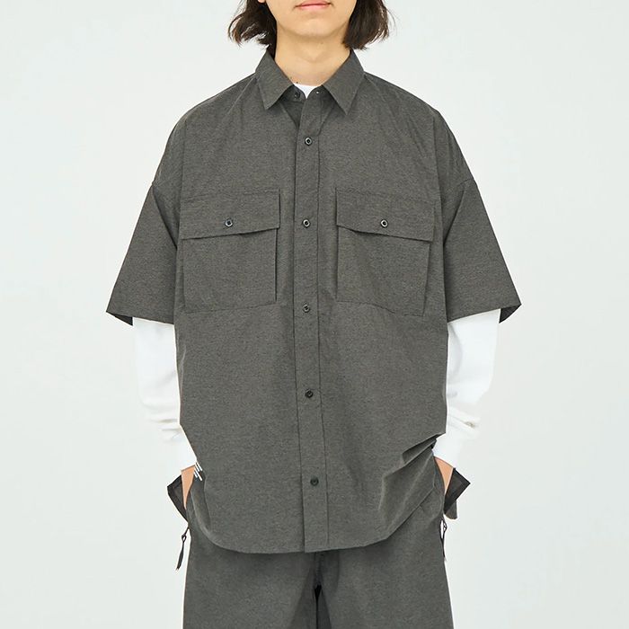 FreshService - PERTEX LIGHTWEIGHT S/S SHIRT / BLACK | Stripe Online Store