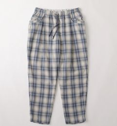 TAPERED EASY OG CHECK PANTS / Grey Check