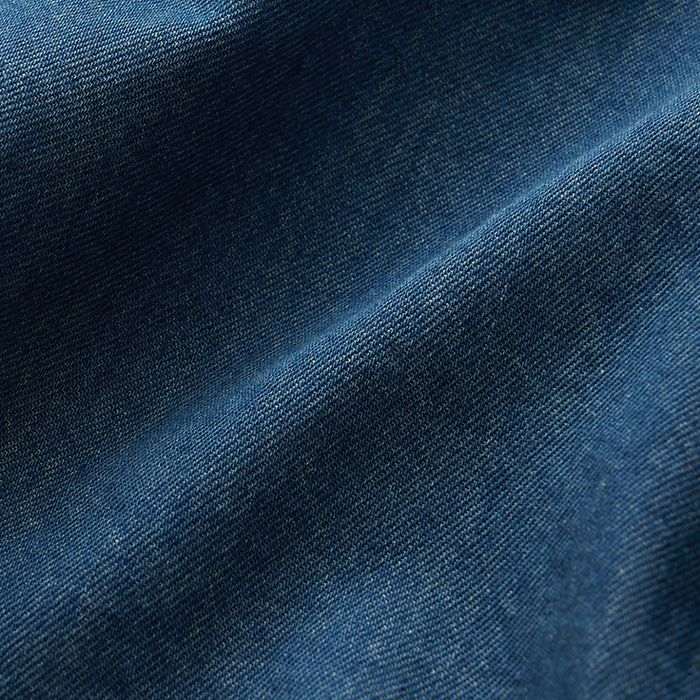 DENIM PULLOVER SHIRT / FADE INDIGO