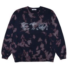 F.T.W. TIE DYE SWEAT SHIRT / NAVY / タイダイスウェット