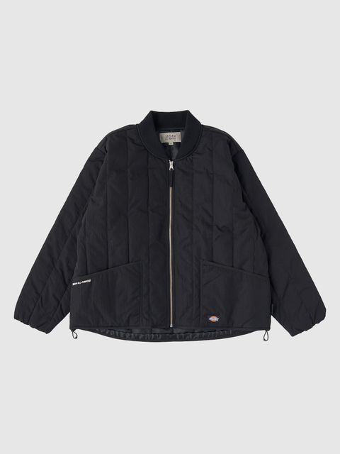 DICKIES® / QUILTED WORK JACKET / OIL BLACK