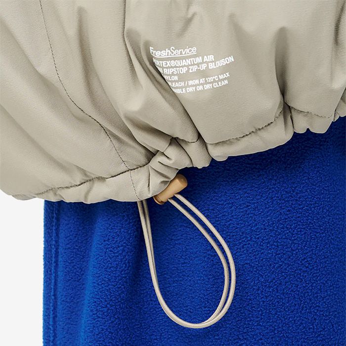 PERTEX® QUANTUM AIR MINI RIPSTOP ZIP-UP BLOUSON / BEIGE