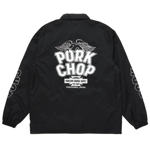 WP BIG LOGO COACH JKT / BLACK / コーチジャケット
