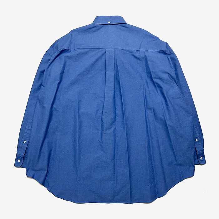 Oxford L/S Oversized B.D Shirt / Sax