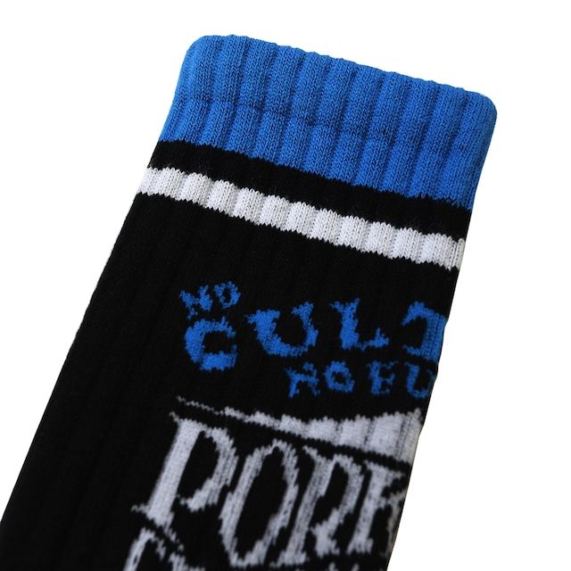 WAVE LOGO SOX / BLACK