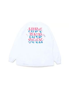 N.L.U. L/S Tee / WHT / プリントロングスリーブティー