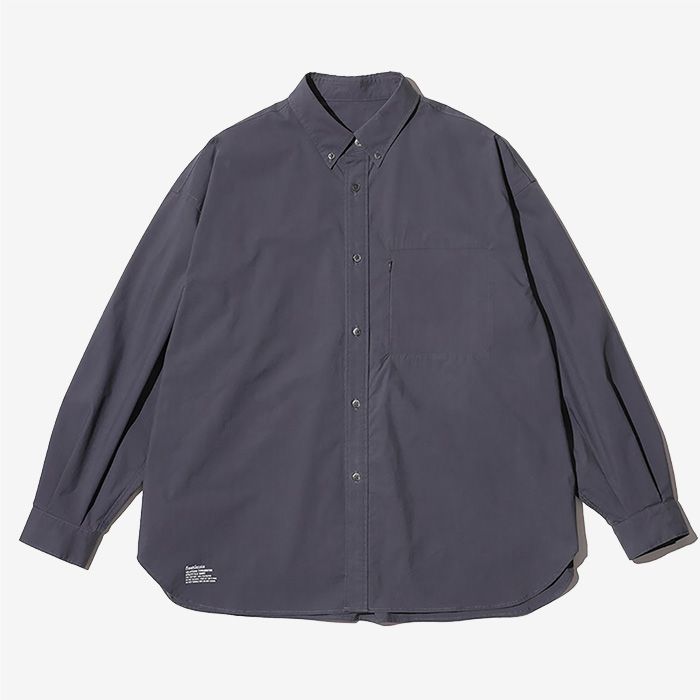 SOLOTEXⓇ TYPEWRITER UTILITY L/S B.D SHIRT / GRAY