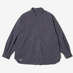 SOLOTEXⓇ TYPEWRITER UTILITY L/S B.D SHIRT / GRAY