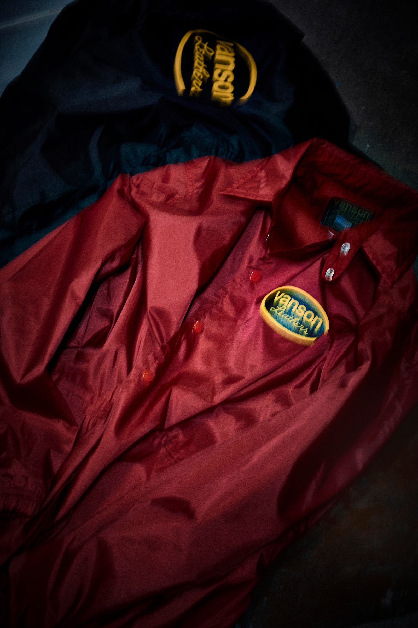 VANSON × MASSES NYLON JKT / BLACK / VANSONコラボレーション