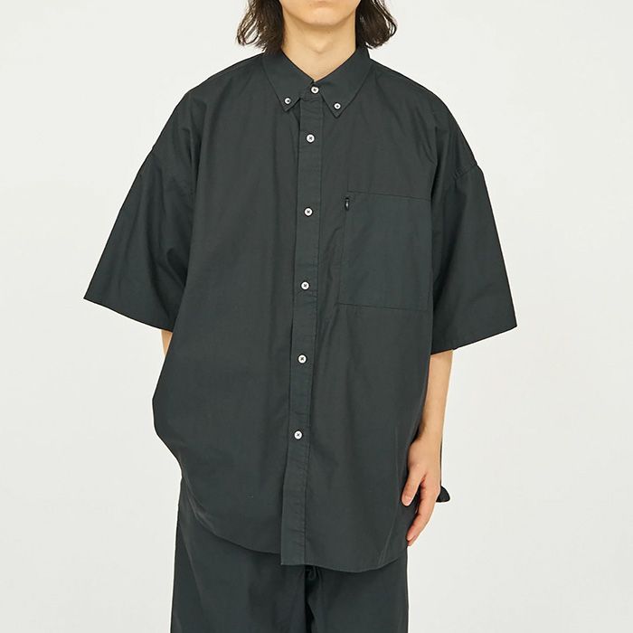 FreshService - UTILITY S/S B.D SHIRT / BLACK | Stripe Online Store