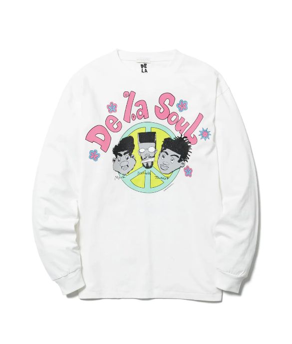 "This is MY T-shirt" LS TEE(xDe La Soul) / WHITE / デラソウルコラボロンティー