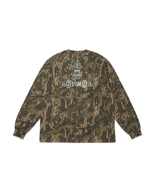 "HideandSeek×Toru Nishiura" The H&S L/S Tee / CAMO / L/Sシャツ
