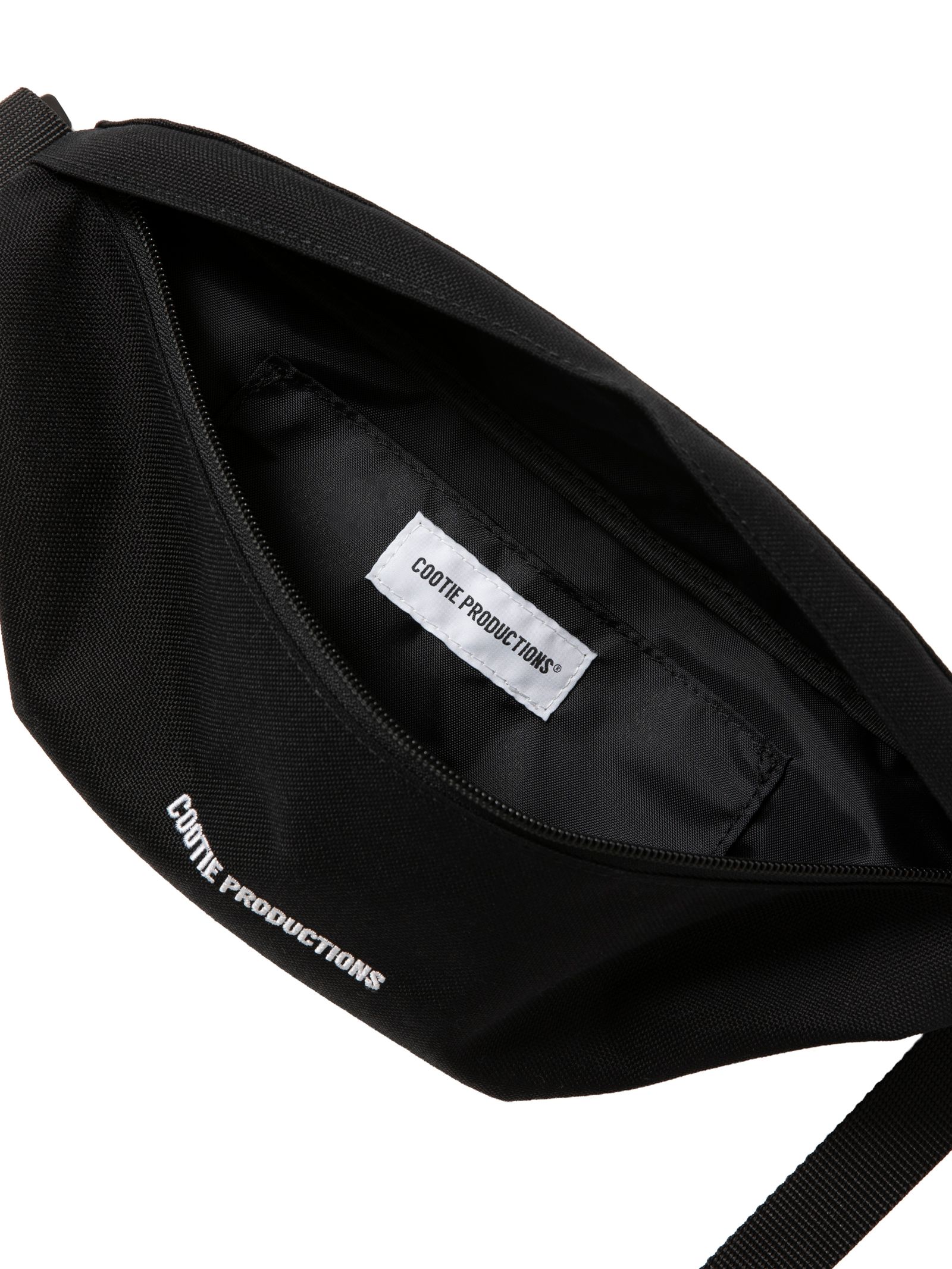 Nylon Ox Waist Bag / Black / ウエストバッグ