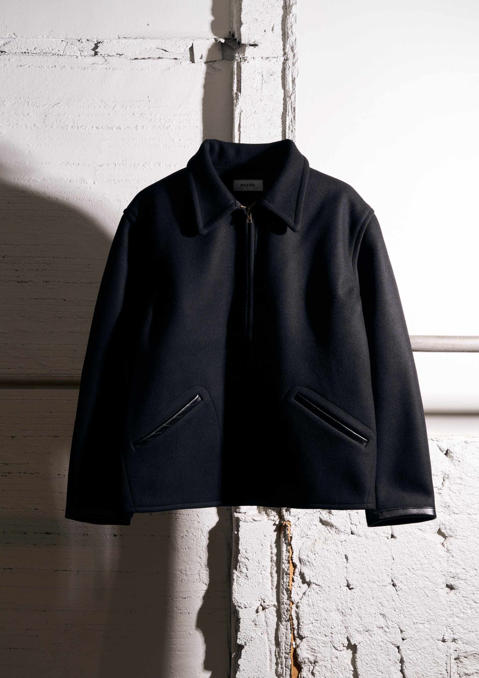 MELTON GS JKT / BLACK / コサックジャケット