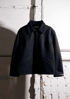 MELTON GS JKT / BLACK / コサックジャケット
