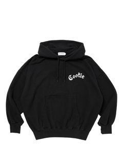 Venice Sweat Hoodie / BLACK /  オリジナルファブリックパーカー