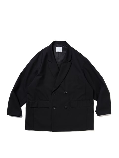 T/W Saxony Double Breasted Jacket / BLACK / ダブルジャケット / CTE-25A203