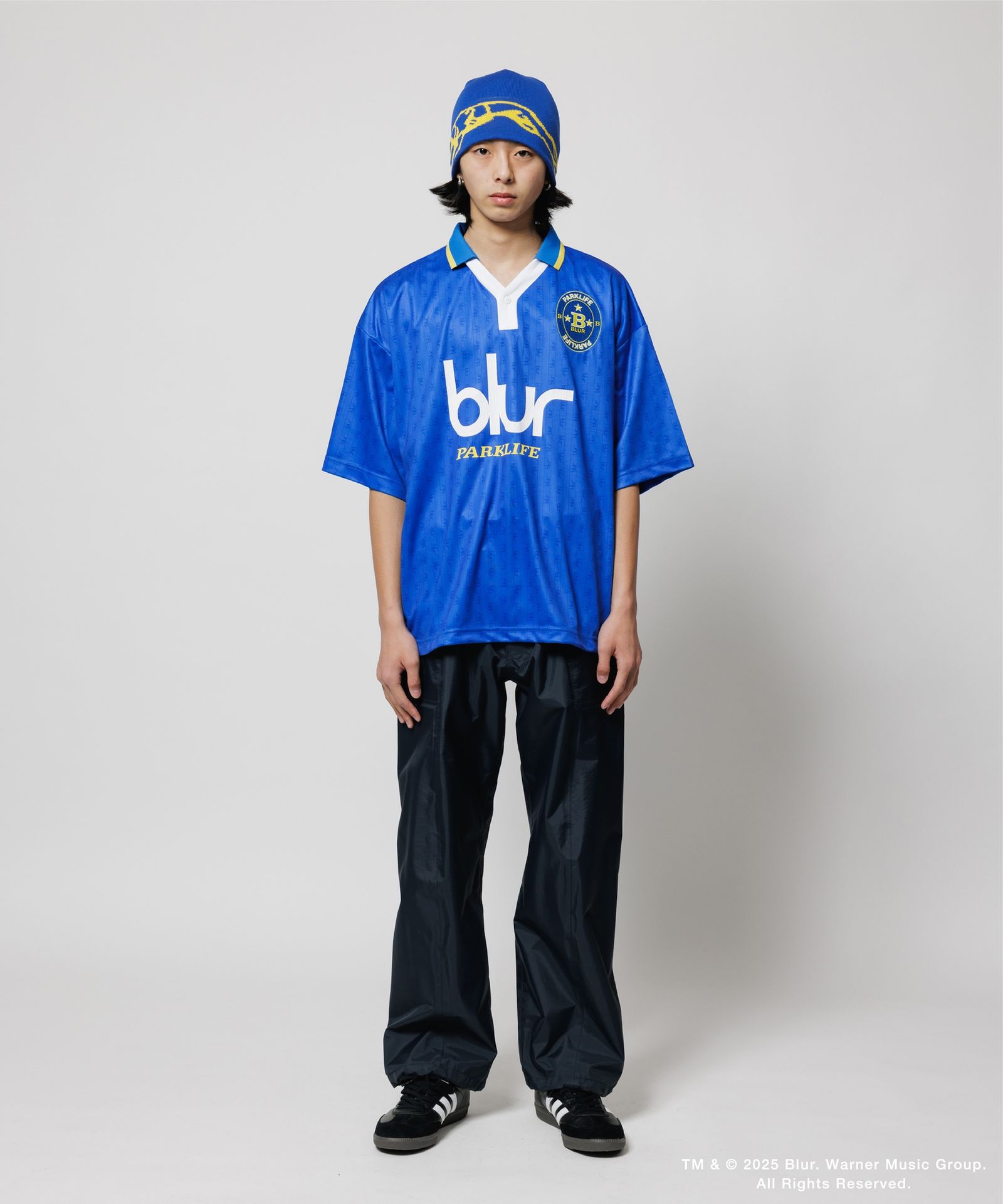 SOCCER SHIRT(xblur) / BLUE / blurコラボレーション