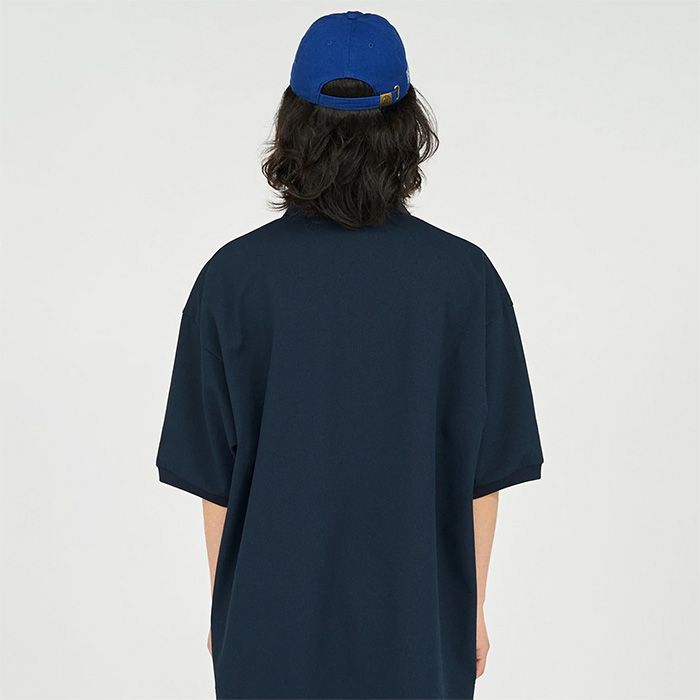 DRY PIQUE JERSEY S/S POLO / NAVY