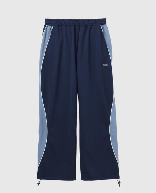 OG LOGO TRACK PANTS / Navy x Grey