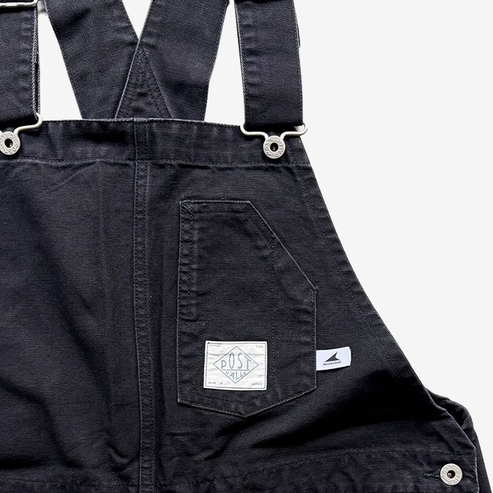 1993 DUCK OVERALLS Post O'Alls / BLACK