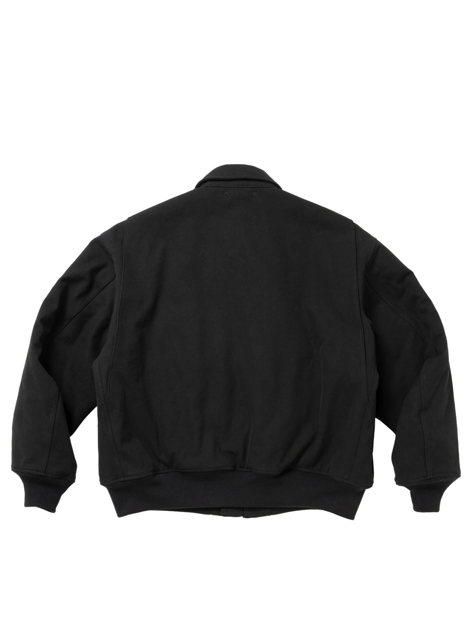Nidom Cotton Duck Flight Jacket / BLACK / フライトジャケット