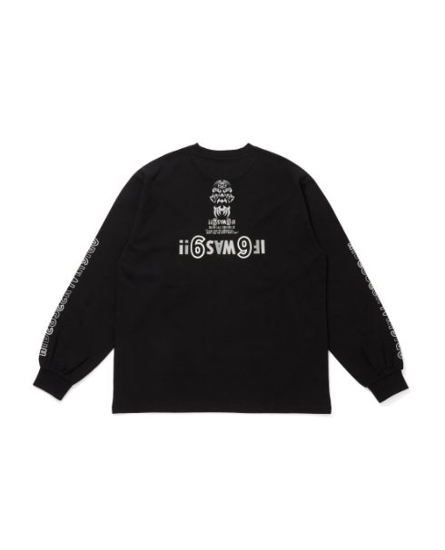 "HideandSeek×Toru Nishiura" Original L/S Tee / BLK / L/Sシャツ