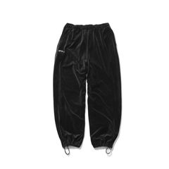VELOUR JERSEY PANTS / BLACK