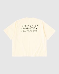 GARMENT DYED S/S TEE / Ecru