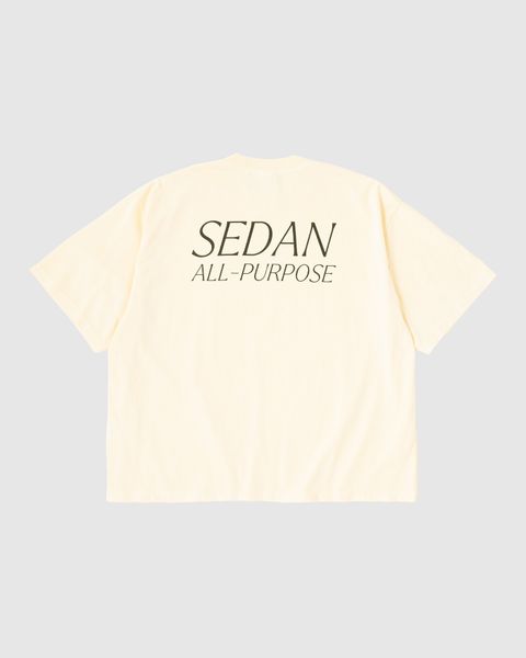 GARMENT DYED S/S TEE / Ecru