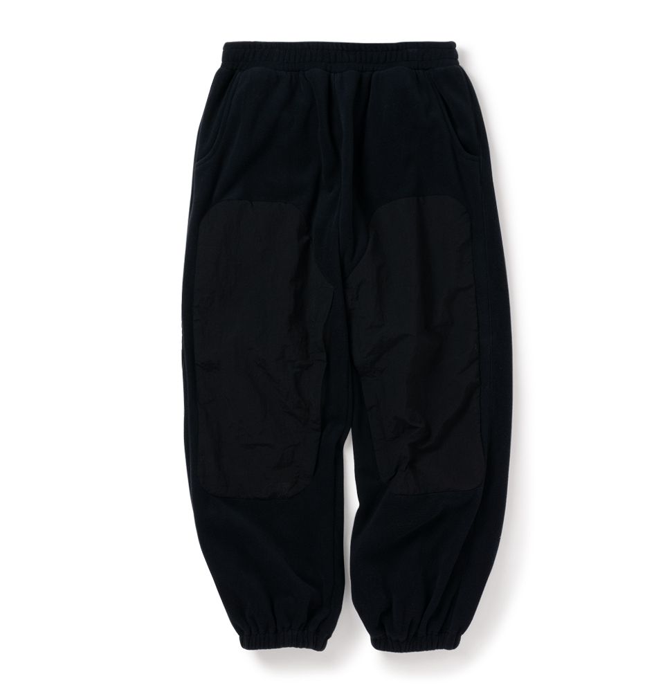 SON OF THE CHEESE - Double Knee Fleece Pants / NAVY | Stripe