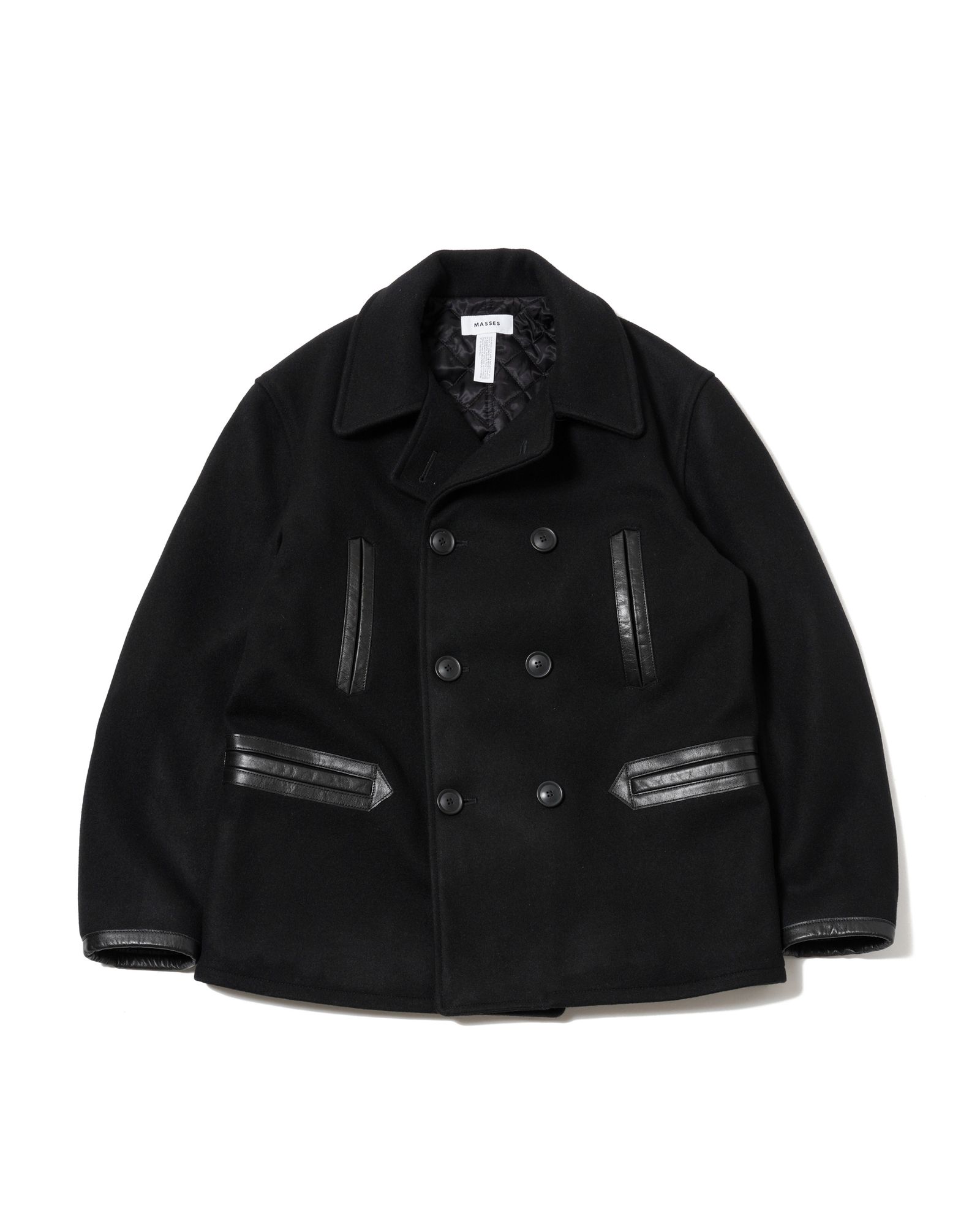 P-COAT / BLACK / ピーコート